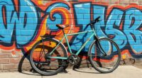 bicycles in urban art