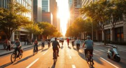 bicycles promote eco friendly commuting