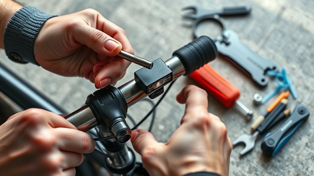 bike accessory installation tools
