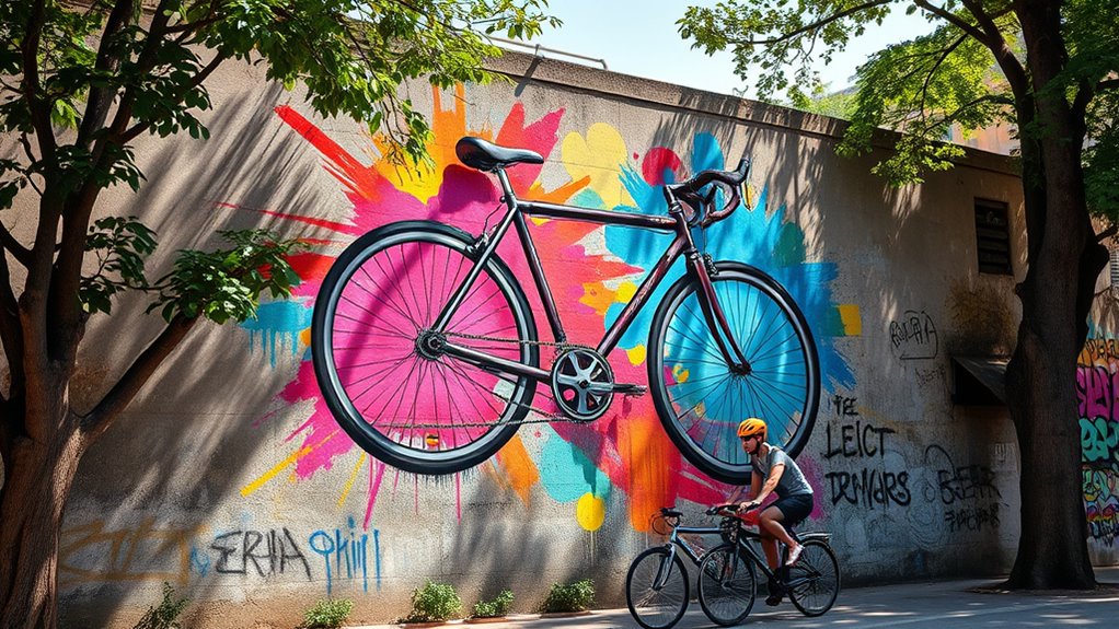 bike art boosts community engagement