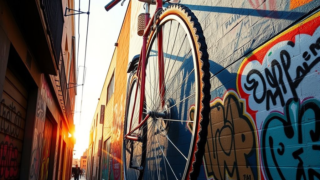 bike art fosters community involvement