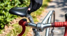 bike saddle and handlebar adjustment