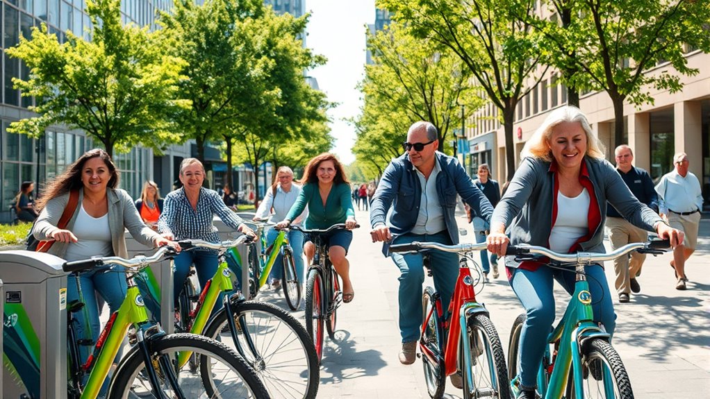 bike sharing promotes sustainability