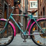 bike transformation into art