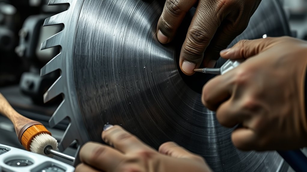 blade maintenance ensures safe operation