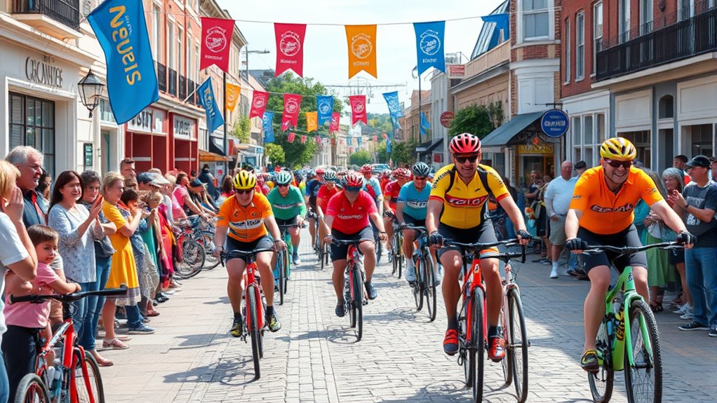 building community through cycling