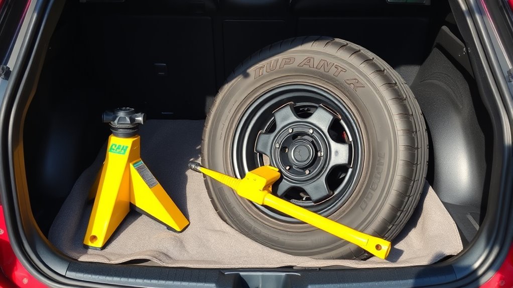 check spare and tools