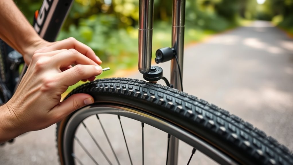 check tire pressure regularly