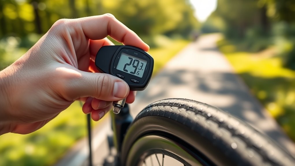 check tire pressure regularly