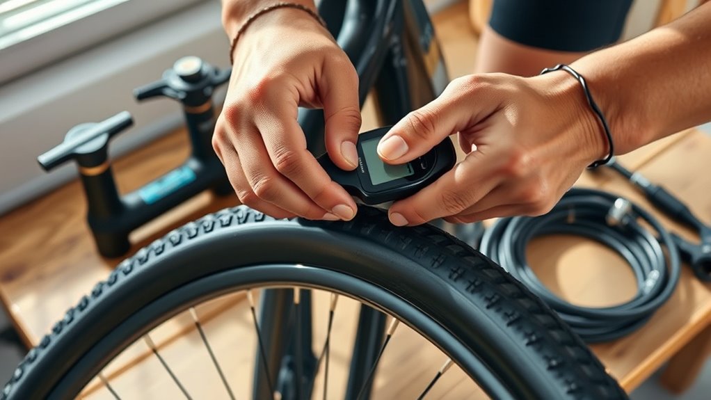 check tire pressure regularly