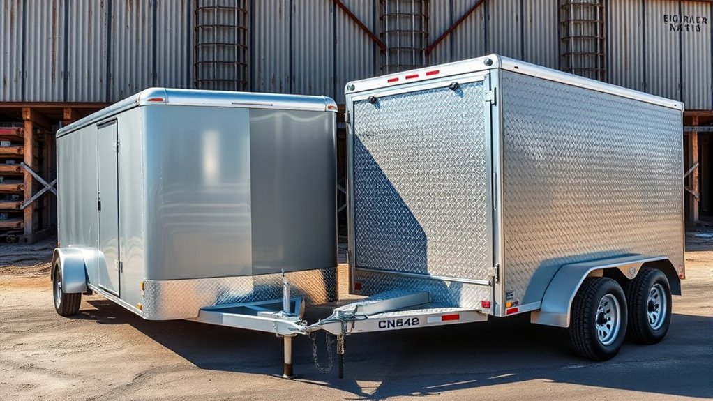 choosing suitable trailer materials
