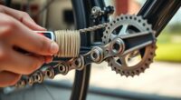 clean and lubricate chain