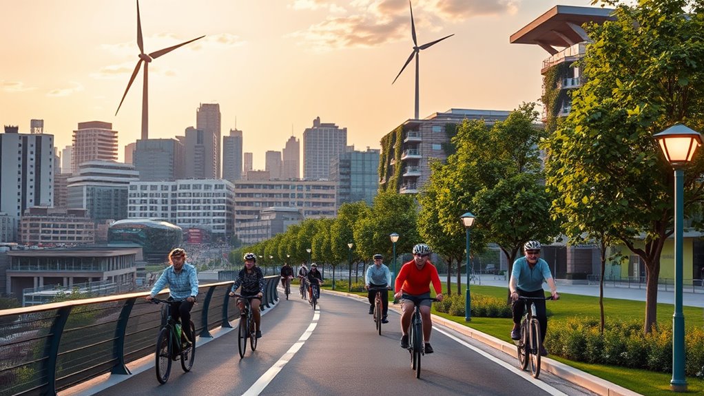 climate resilient cycling infrastructure innovations