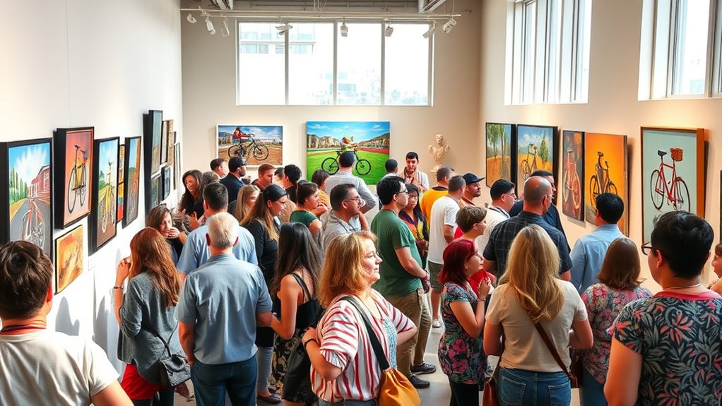 community art cycling initiatives