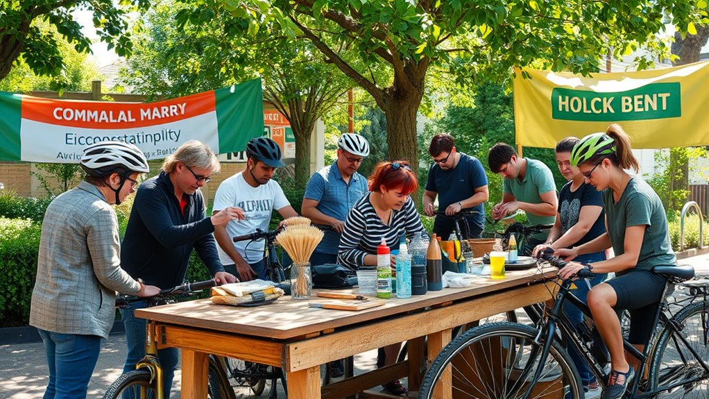 community cycling sustainability initiatives