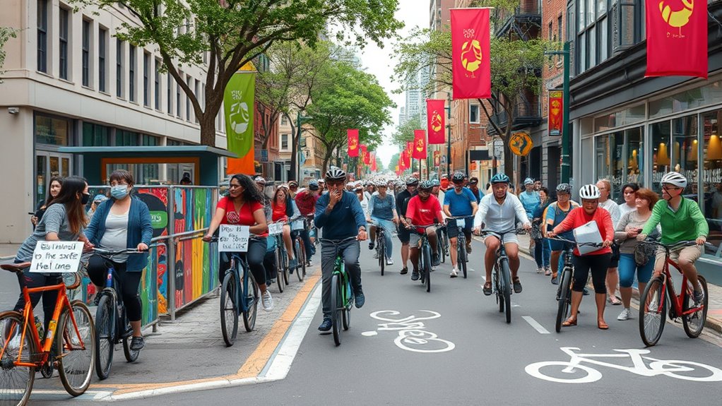 community engagement drives inclusive cycling