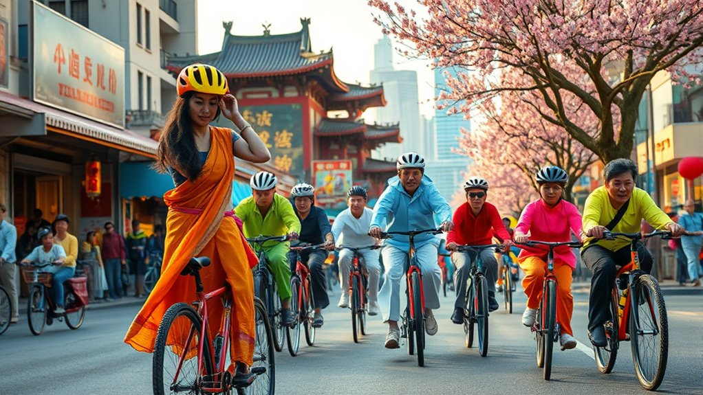 comparative global cycling cultures