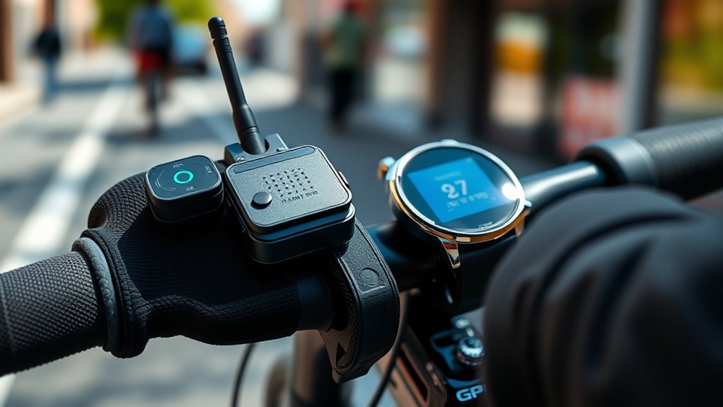 connected cycling safety technology