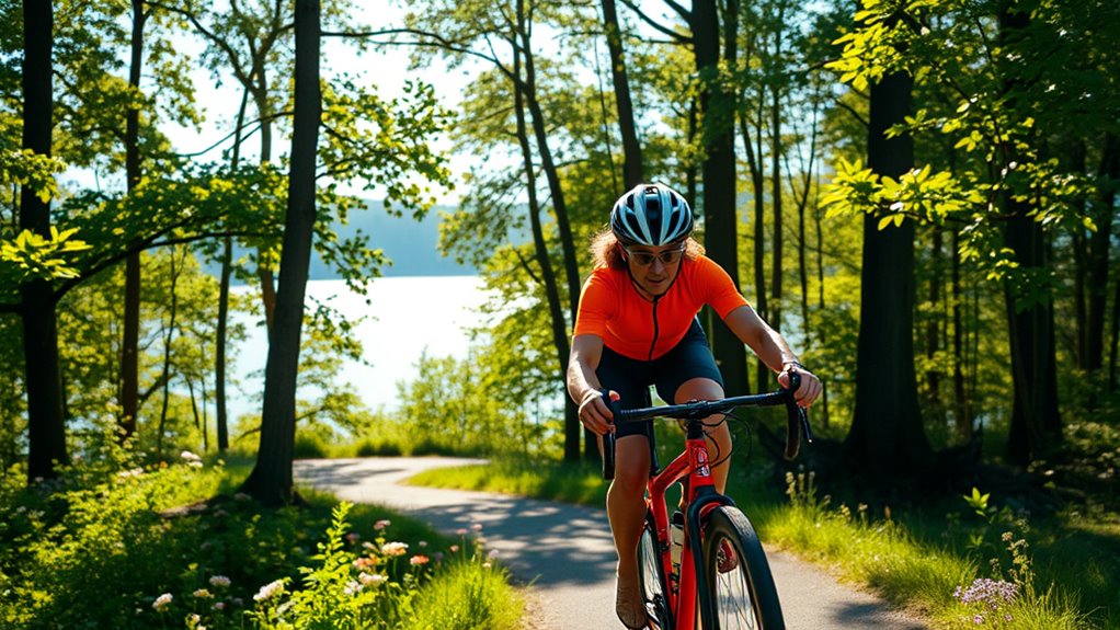 consistent cycling boosts resilience
