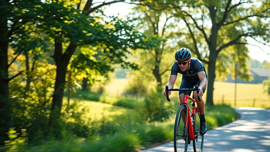consistent cycling photography routine