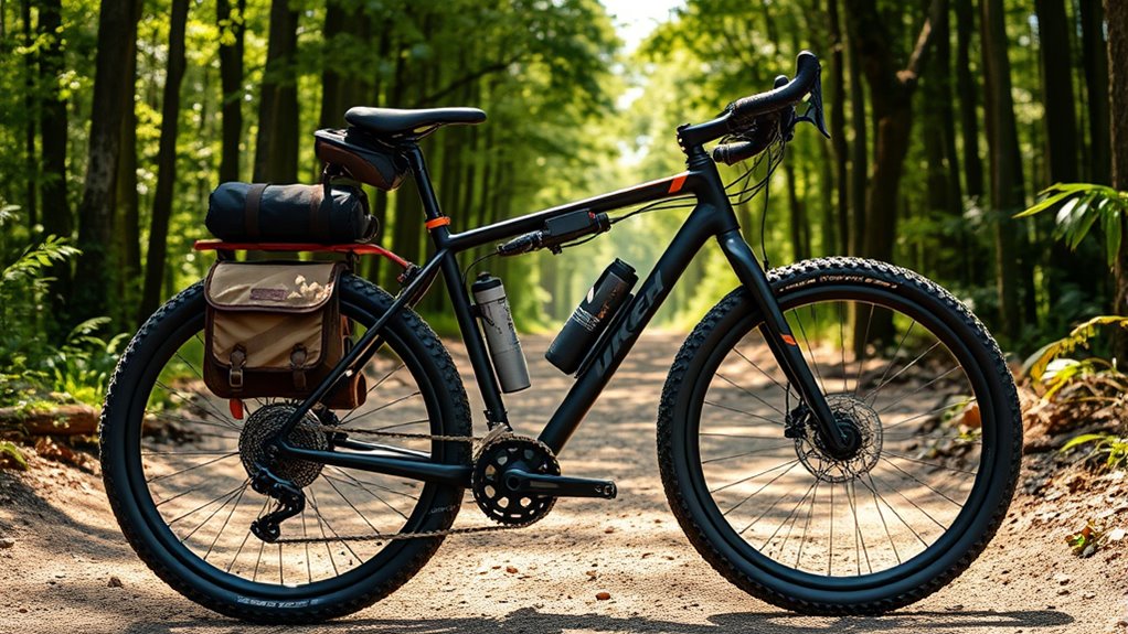 custom gravel adventure bike