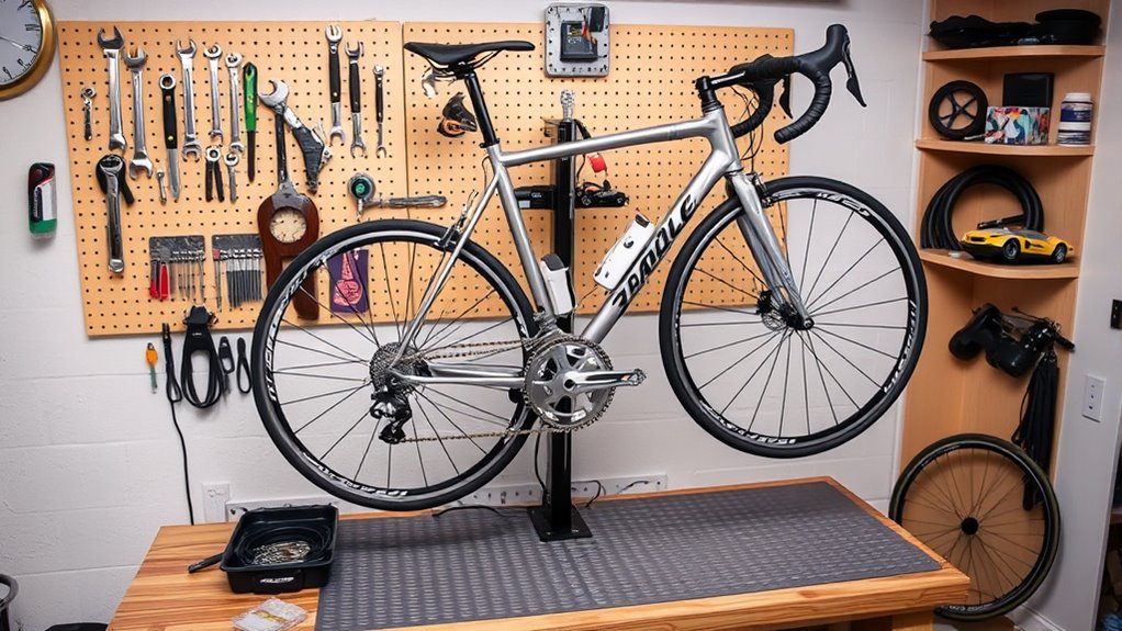 customized repair station setup