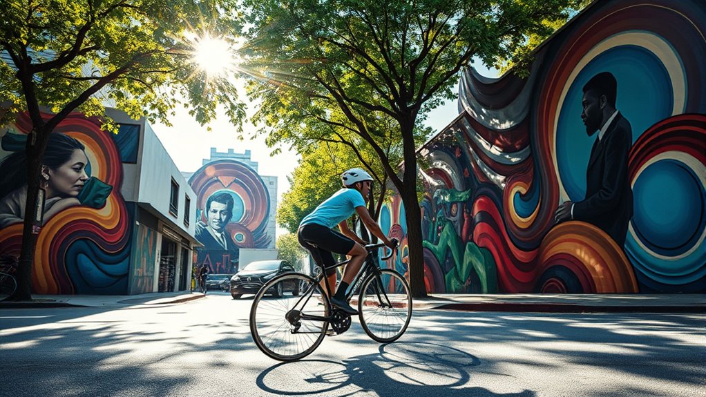 cycling as artistic symbol