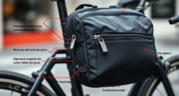 cycling bag security features