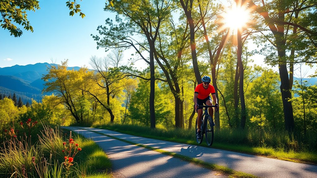 cycling boosts mental resilience