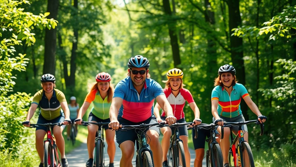 cycling boosts mental resilience