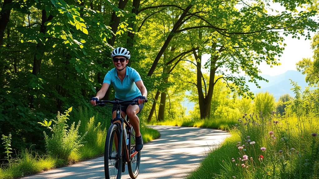cycling boosts mood naturally