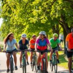 cycling boosts social and mental health