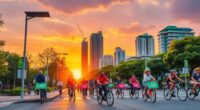 cycling combats climate change