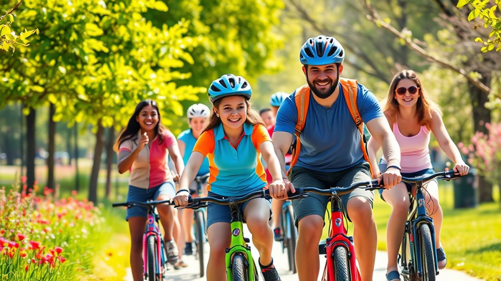 cycling empowers community confidence