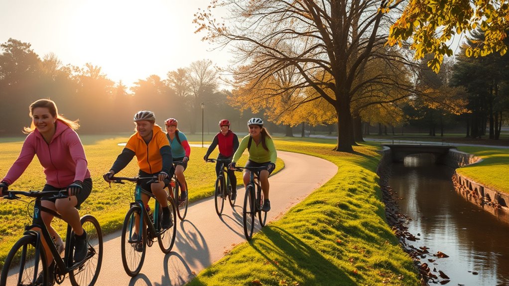 cycling enhances mental health treatment