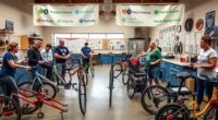 cycling equipment funding grants