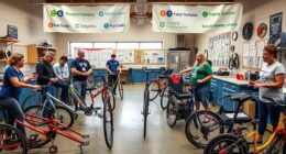 cycling equipment funding grants