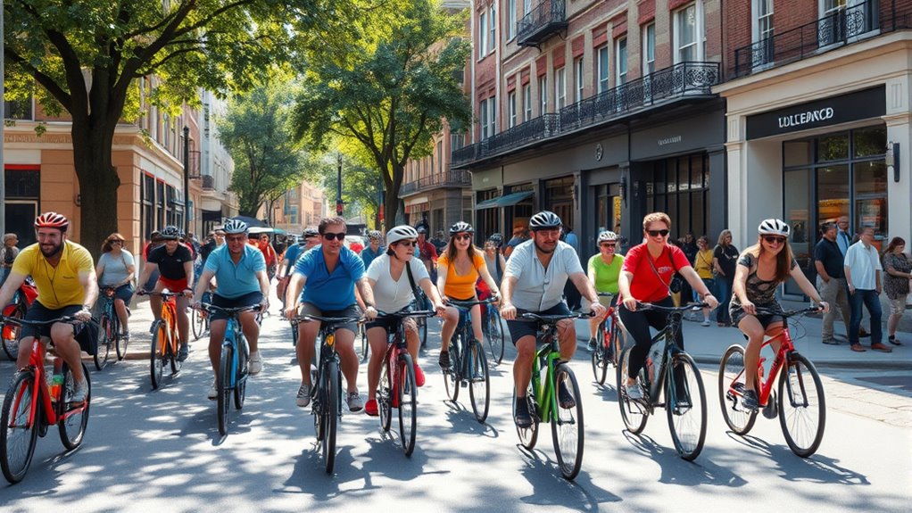 cycling fosters inclusive communities