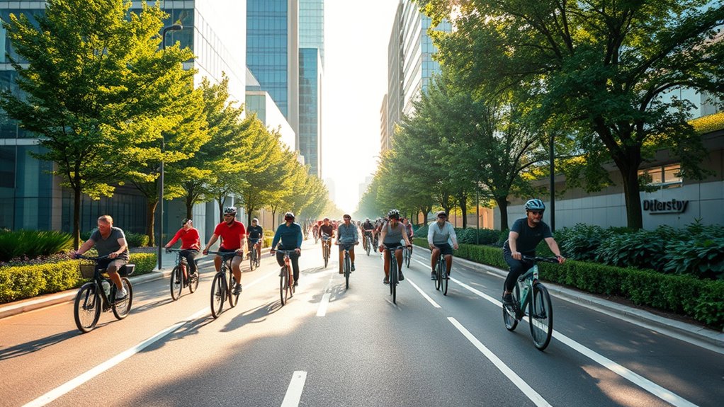 cycling reduces urban pollution