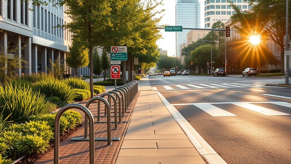 dedicated protected connected bike facilities