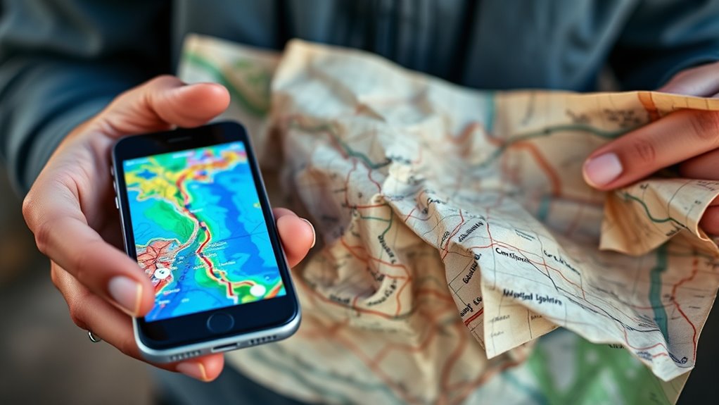 digital and analog navigation integration