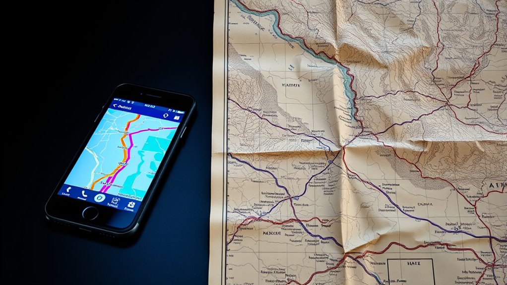digital vs traditional navigation