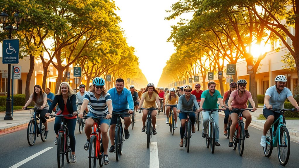 diverse inclusive cycling strategies