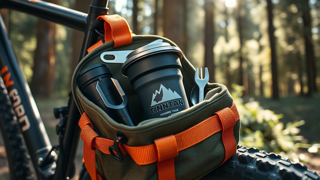 diverse ultralight bikepacking stoves