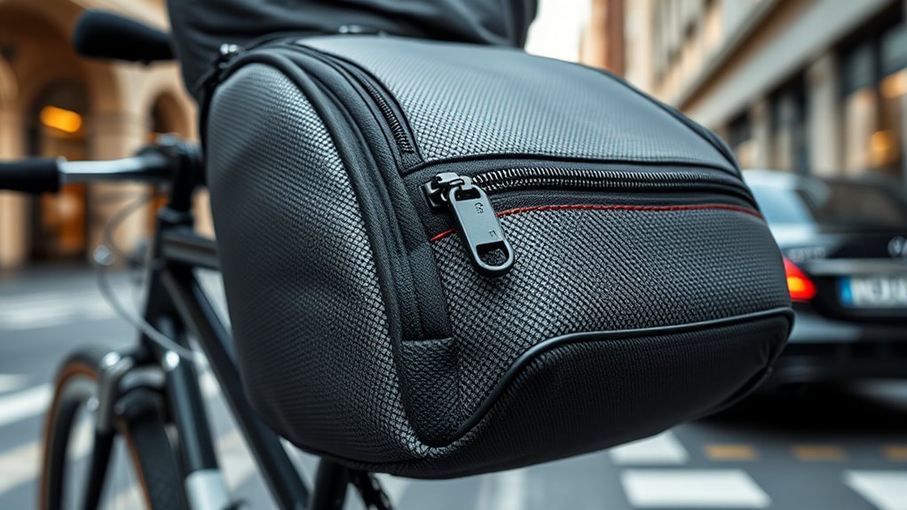 durable slash resistant cycling bags