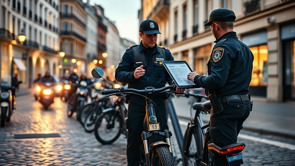 e bike legal penalties enforcement