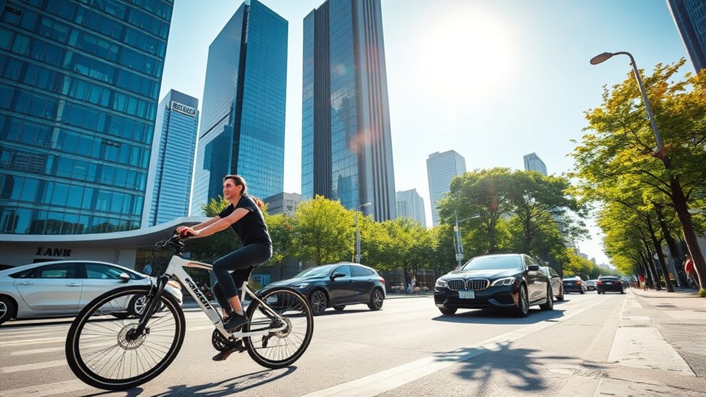 e bikes promote eco friendly urban mobility