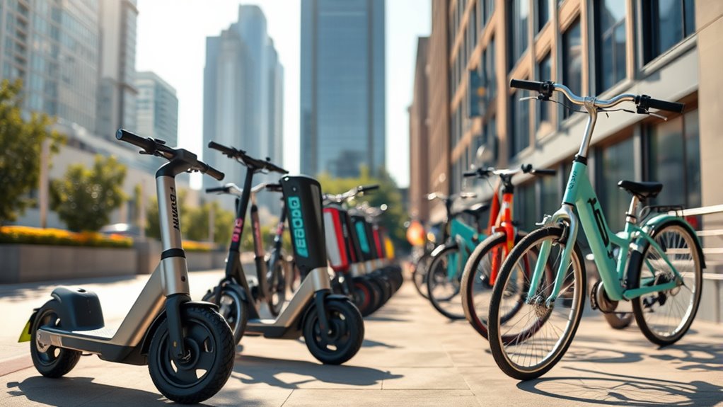 e scooters versus e bikes