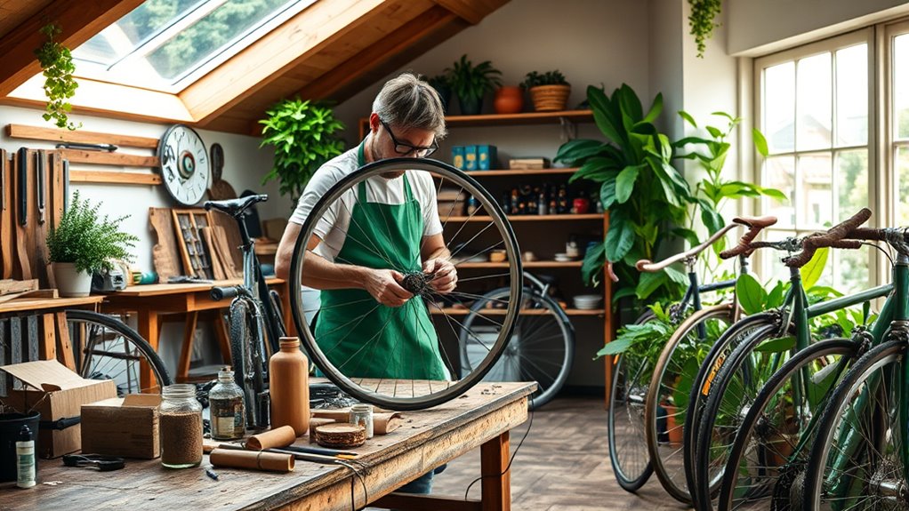 eco friendly bike upkeep