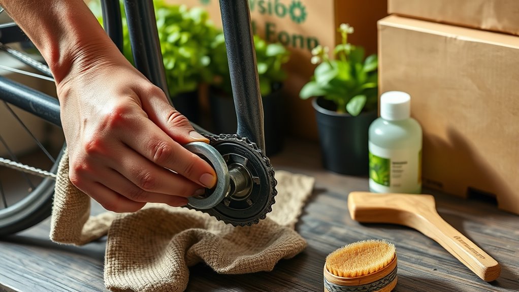 eco friendly cycling maintenance choices